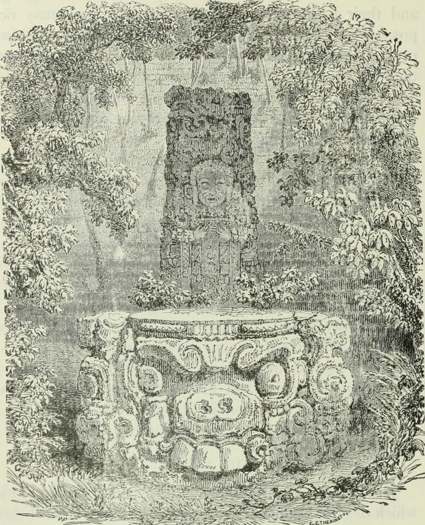An illustration from Gods and devils of mankind : the whole dark picture strikingly contrasted with the beauty and purity of revealed religion / by Frank S. Dobbins ; assisted by Hon. S. Wells Williams, 1897, leaf 381