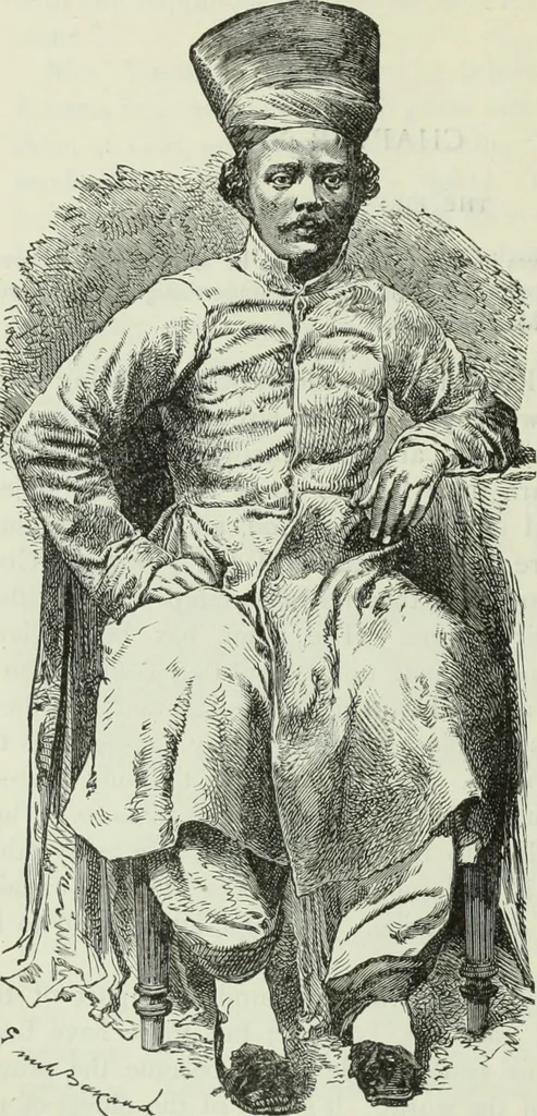 An illustration from Gods and devils of mankind : the whole dark picture strikingly contrasted with the beauty and purity of revealed religion / by Frank S. Dobbins ; assisted by Hon. S. Wells Williams, 1897, leaf 409