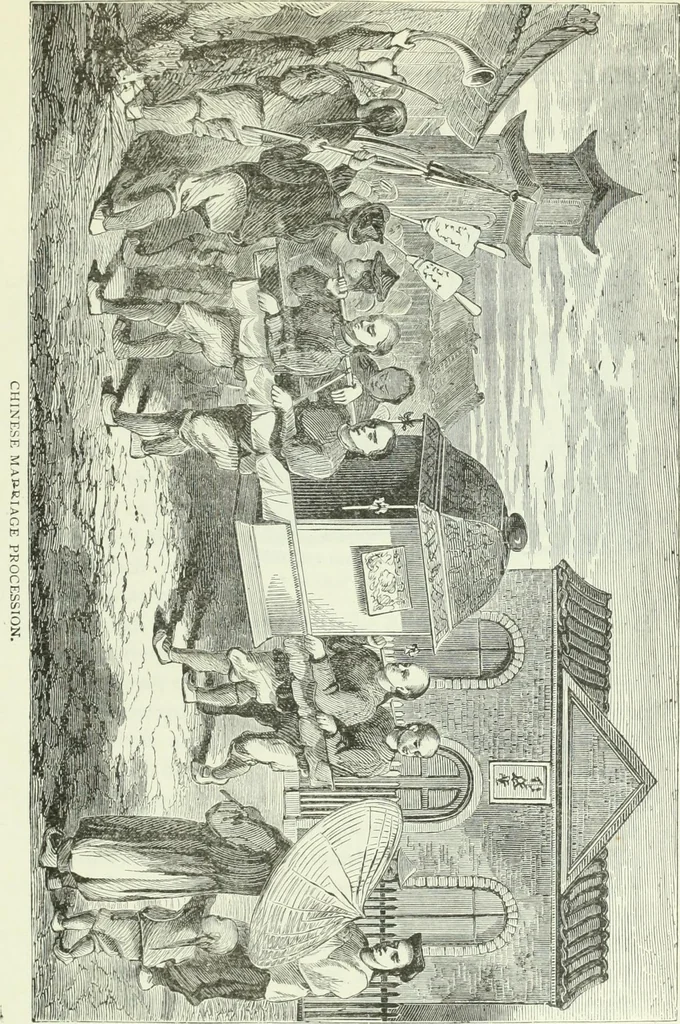 An illustration from Gods and devils of mankind : the whole dark picture strikingly contrasted with the beauty and purity of revealed religion / by Frank S. Dobbins ; assisted by Hon. S. Wells Williams, 1897, leaf 488