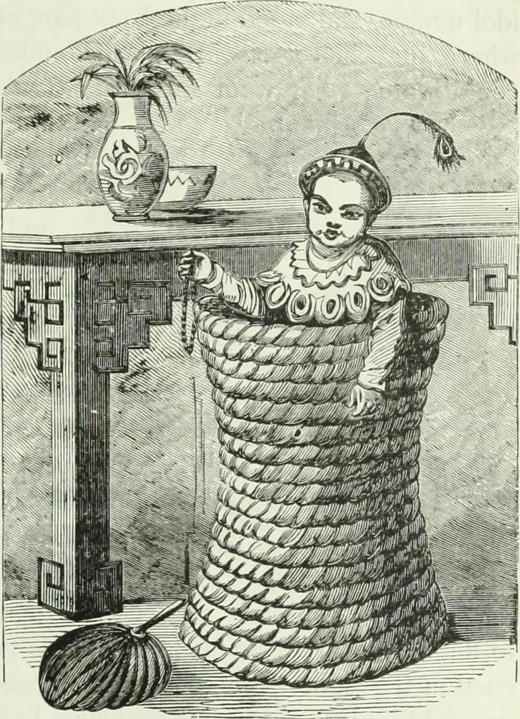 An illustration from Gods and devils of mankind : the whole dark picture strikingly contrasted with the beauty and purity of revealed religion / by Frank S. Dobbins ; assisted by Hon. S. Wells Williams, 1897, leaf 492