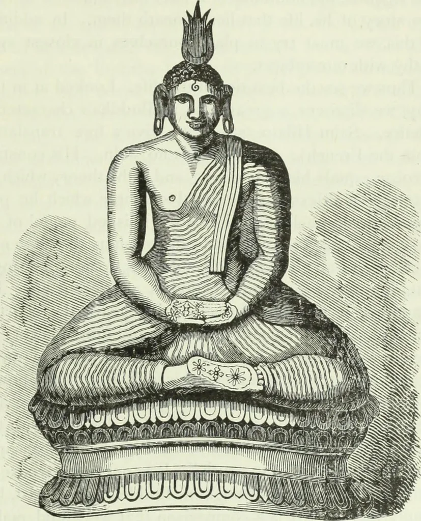 An illustration from Gods and devils of mankind : the whole dark picture strikingly contrasted with the beauty and purity of revealed religion / by Frank S. Dobbins ; assisted by Hon. S. Wells Williams, 1897, leaf 510
