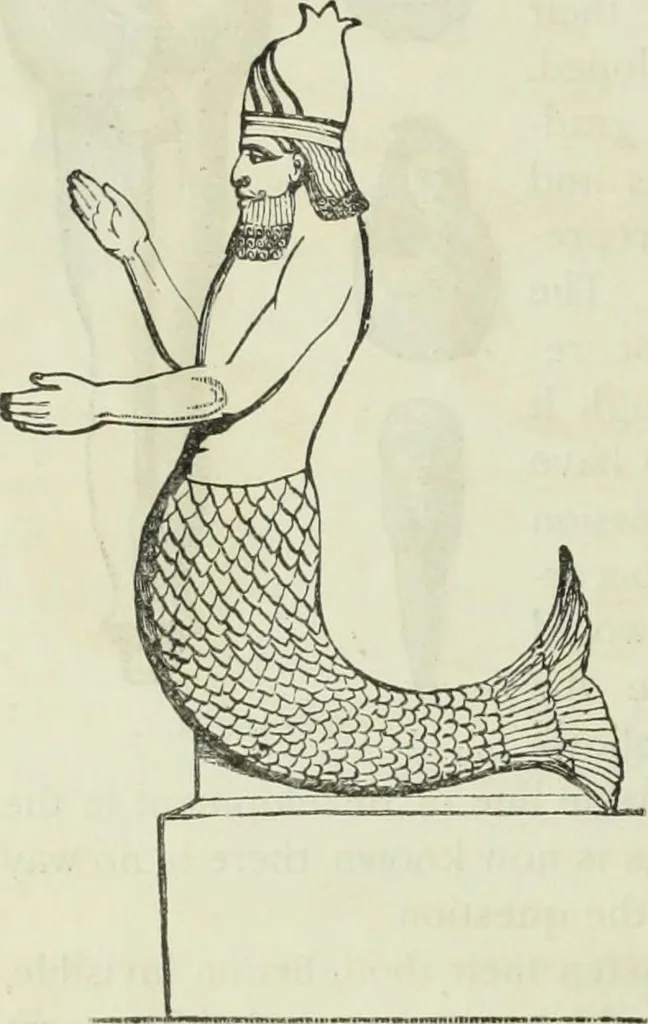 An illustration from Gods and devils of mankind : the whole dark picture strikingly contrasted with the beauty and purity of revealed religion / by Frank S. Dobbins ; assisted by Hon. S. Wells Williams, 1897, leaf 53