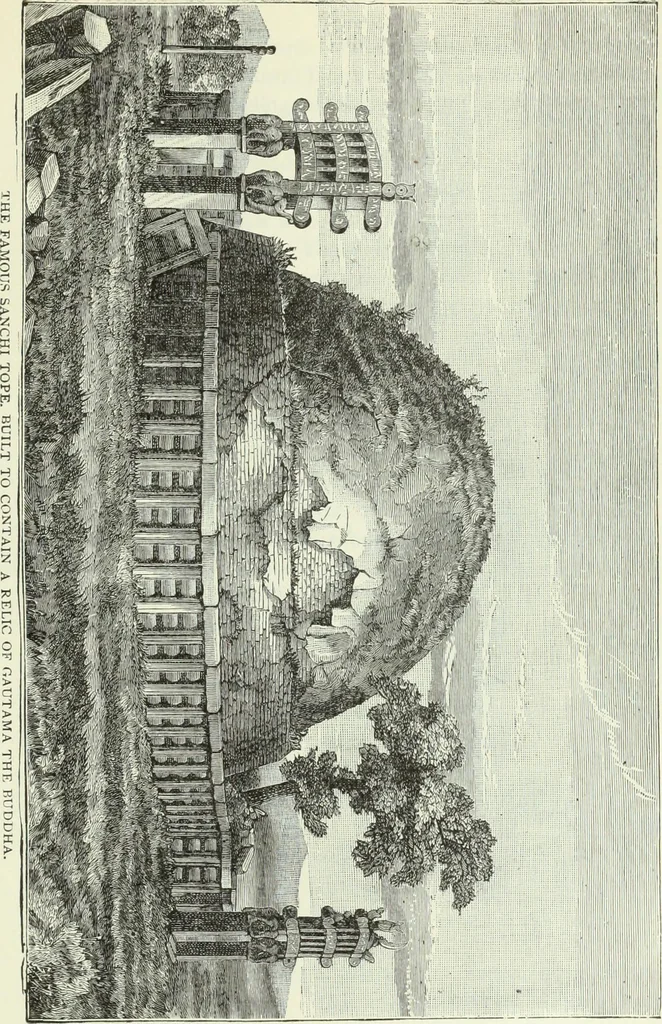An illustration from Gods and devils of mankind : the whole dark picture strikingly contrasted with the beauty and purity of revealed religion / by Frank S. Dobbins ; assisted by Hon. S. Wells Williams, 1897, leaf 538