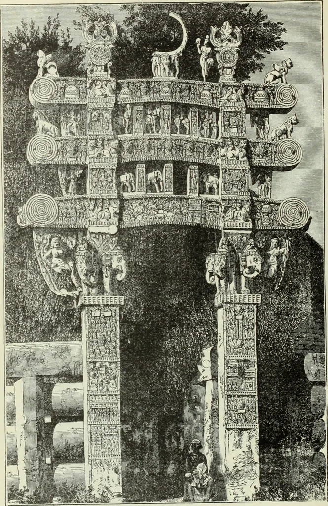 An illustration from Gods and devils of mankind : the whole dark picture strikingly contrasted with the beauty and purity of revealed religion / by Frank S. Dobbins ; assisted by Hon. S. Wells Williams, 1897, leaf 543