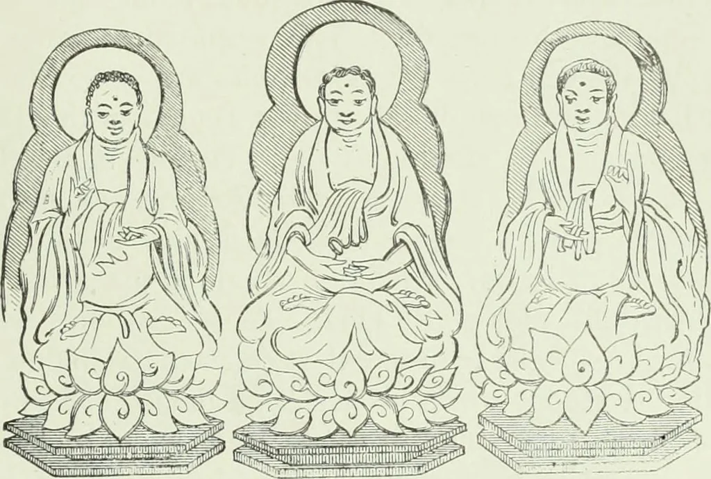 An illustration from Gods and devils of mankind : the whole dark picture strikingly contrasted with the beauty and purity of revealed religion / by Frank S. Dobbins ; assisted by Hon. S. Wells Williams, 1897, leaf 626