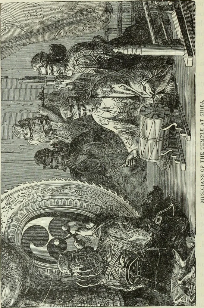 An illustration from Gods and devils of mankind : the whole dark picture strikingly contrasted with the beauty and purity of revealed religion / by Frank S. Dobbins ; assisted by Hon. S. Wells Williams, 1897, leaf 683