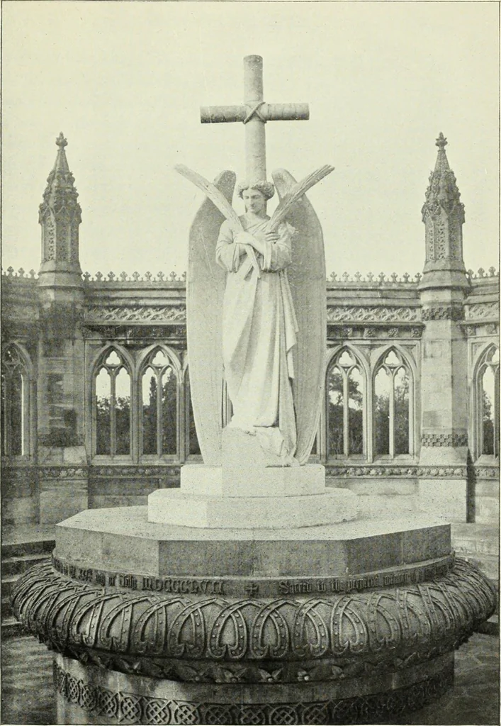 An illustration from Gods and devils of mankind : the whole dark picture strikingly contrasted with the beauty and purity of revealed religion / by Frank S. Dobbins ; assisted by Hon. S. Wells Williams, 1897, leaf 700