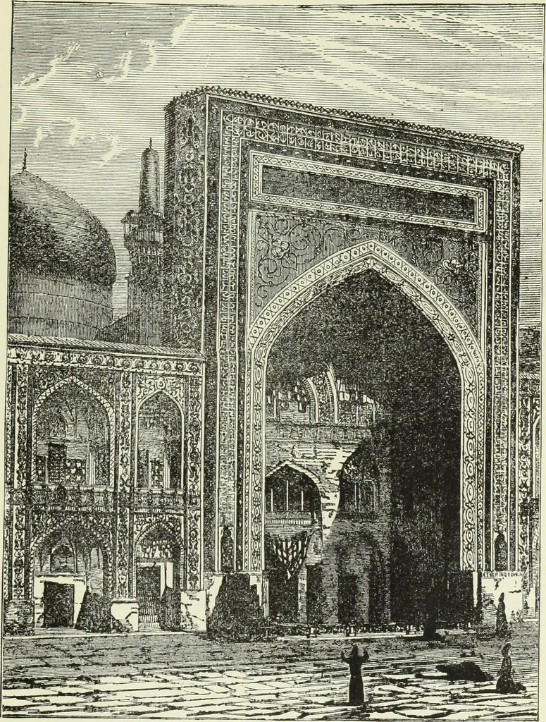 An illustration from Gods and devils of mankind : the whole dark picture strikingly contrasted with the beauty and purity of revealed religion / by Frank S. Dobbins ; assisted by Hon. S. Wells Williams, 1897, leaf 744