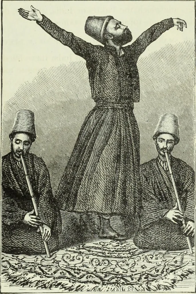 An illustration from Gods and devils of mankind : the whole dark picture strikingly contrasted with the beauty and purity of revealed religion / by Frank S. Dobbins ; assisted by Hon. S. Wells Williams, 1897, leaf 748