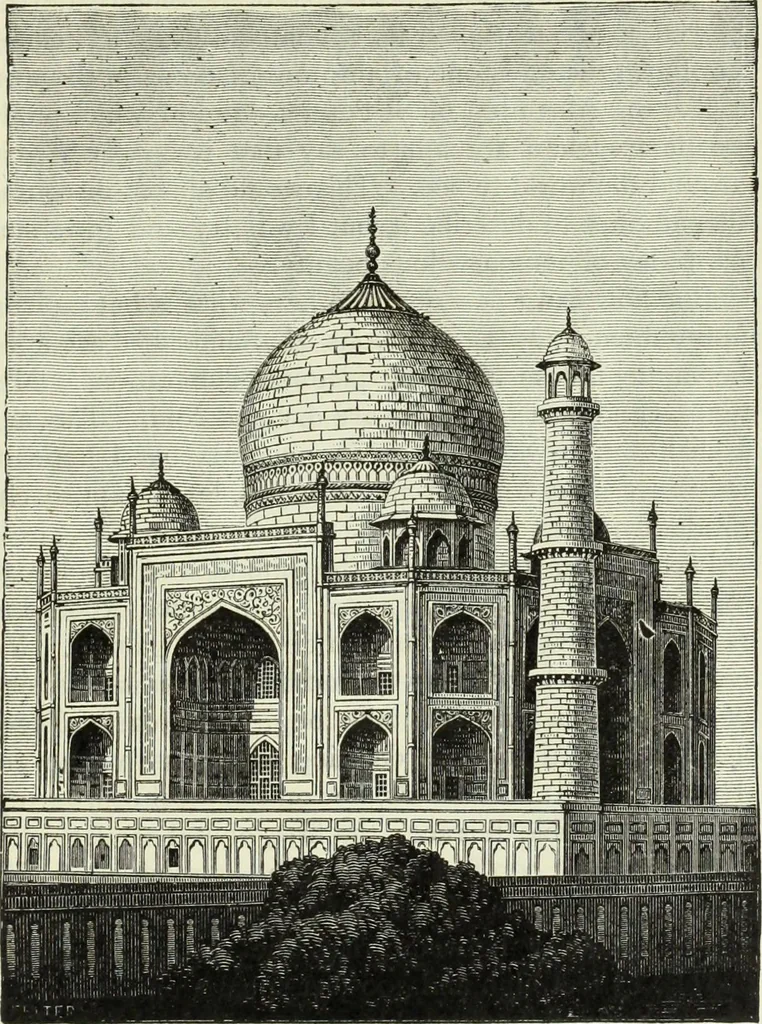 An illustration from Gods and devils of mankind : the whole dark picture strikingly contrasted with the beauty and purity of revealed religion / by Frank S. Dobbins ; assisted by Hon. S. Wells Williams, 1897, leaf 760