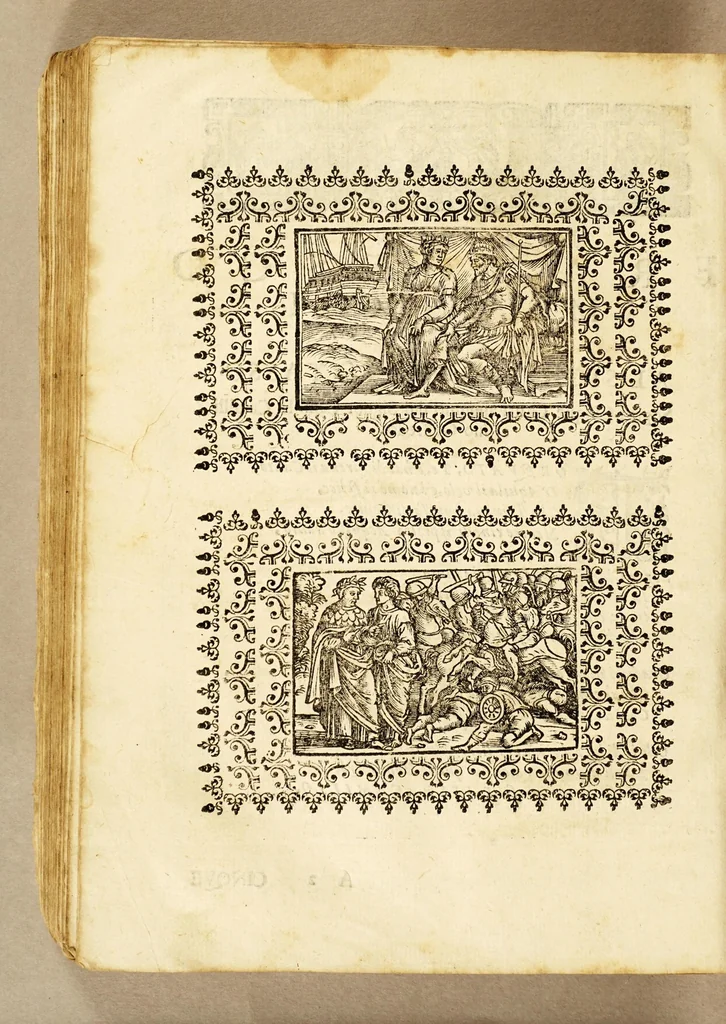 An illustration from Goffredo, overo, Gierusalemme liberata, : poema heroico, 1611, leaf 262