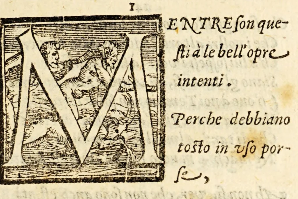 An illustration from Goffredo, overo, Gierusalemme liberata, : poema heroico, 1611, leaf 53