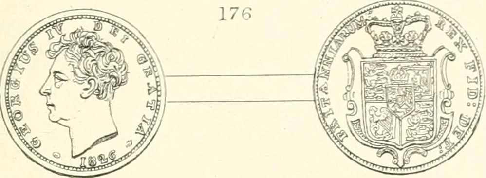 An illustration from The gold coins of England, arranged and described: being a sequel to Mr. Hawkins' Silver coins of England, 1884, leaf 271
