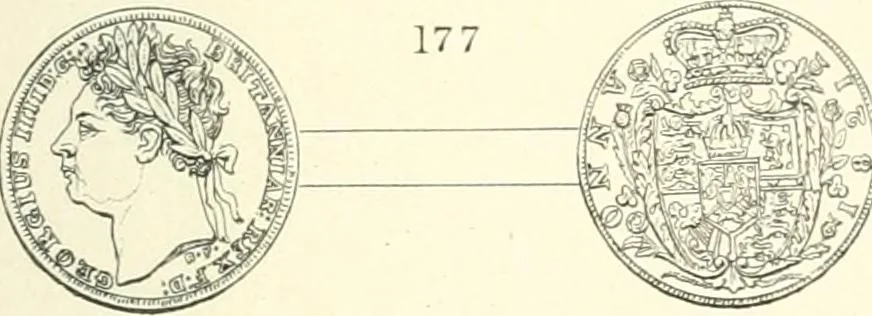 An illustration from The gold coins of England, arranged and described: being a sequel to Mr. Hawkins' Silver coins of England, 1884, leaf 271