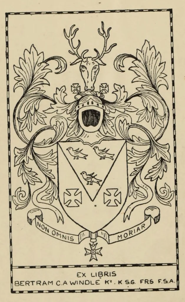 An illustration from The golden bough : a study in magic and religion, 1922, leaf 2