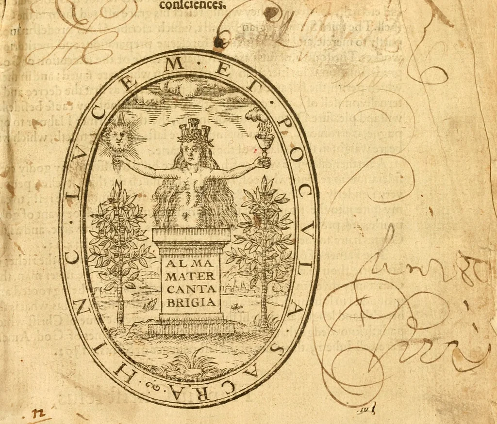 An illustration from A golden chaine: or, the description of theologie : containing the order of the causes of salvation and damnation, according to Gods word .., 1600, leaf 2