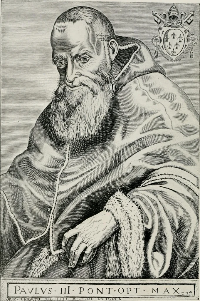 An illustration from The golden days of the renaissance in Rome, from the pontificate of Julius II to that of Paul III, 1906, leaf 11