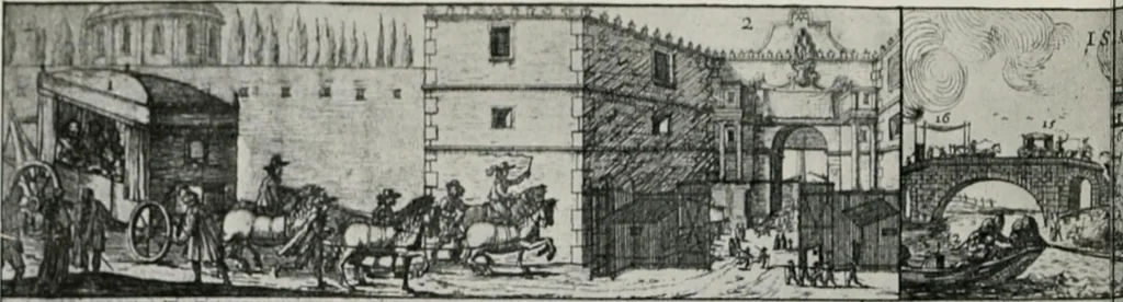 An illustration from The golden days of the renaissance in Rome, from the pontificate of Julius II to that of Paul III, 1906, leaf 115