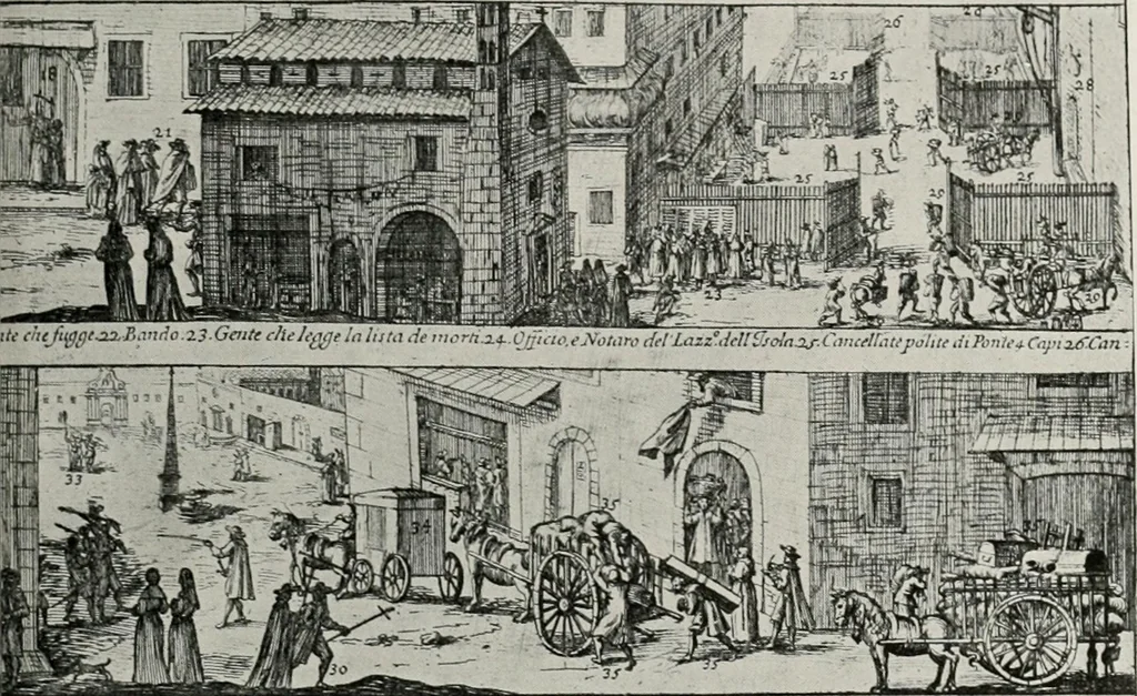 An illustration from The golden days of the renaissance in Rome, from the pontificate of Julius II to that of Paul III, 1906, leaf 116