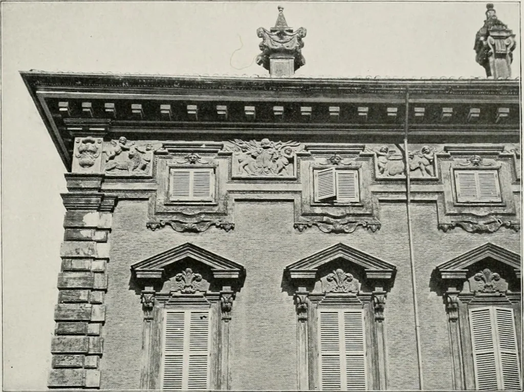 An illustration from The golden days of the renaissance in Rome, from the pontificate of Julius II to that of Paul III, 1906, leaf 150