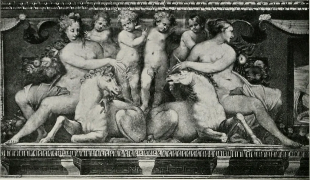 An illustration from The golden days of the renaissance in Rome, from the pontificate of Julius II to that of Paul III, 1906, leaf 175