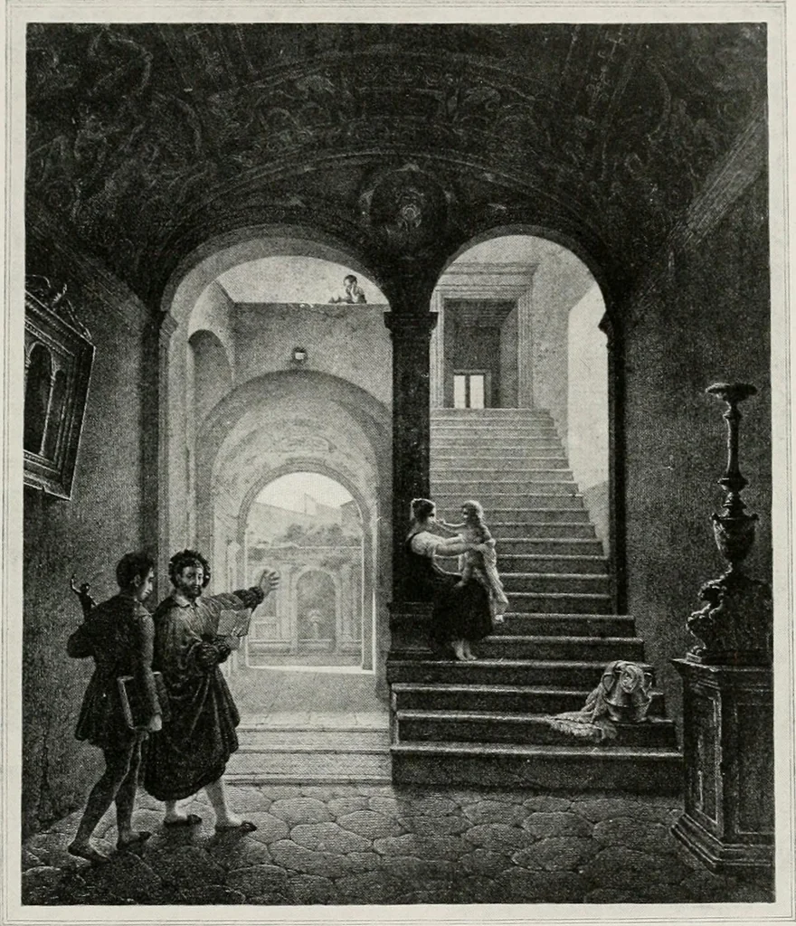 An illustration from The golden days of the renaissance in Rome, from the pontificate of Julius II to that of Paul III, 1906, leaf 236