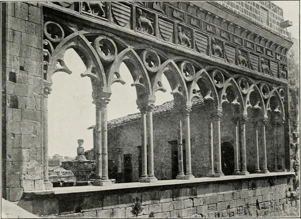 An illustration from The golden days of the renaissance in Rome, from the pontificate of Julius II to that of Paul III, 1906, leaf 254
