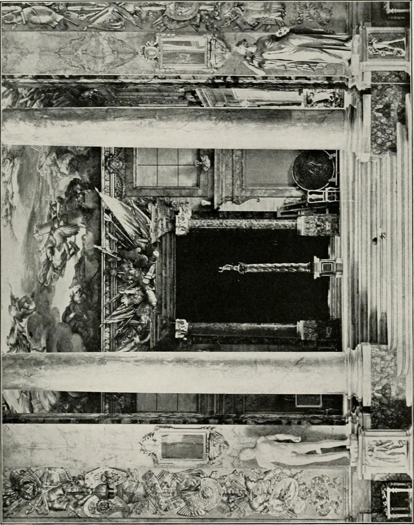 An illustration from The golden days of the renaissance in Rome, from the pontificate of Julius II to that of Paul III, 1906, leaf 276