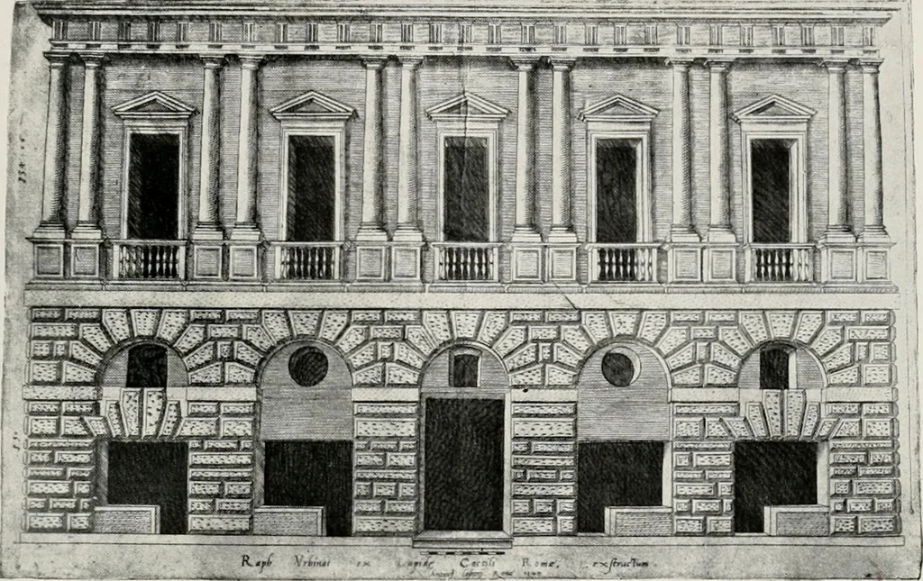 An illustration from The golden days of the renaissance in Rome, from the pontificate of Julius II to that of Paul III, 1906, leaf 324