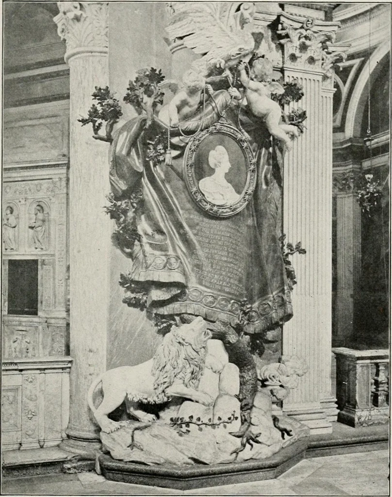 An illustration from The golden days of the renaissance in Rome, from the pontificate of Julius II to that of Paul III, 1906, leaf 356
