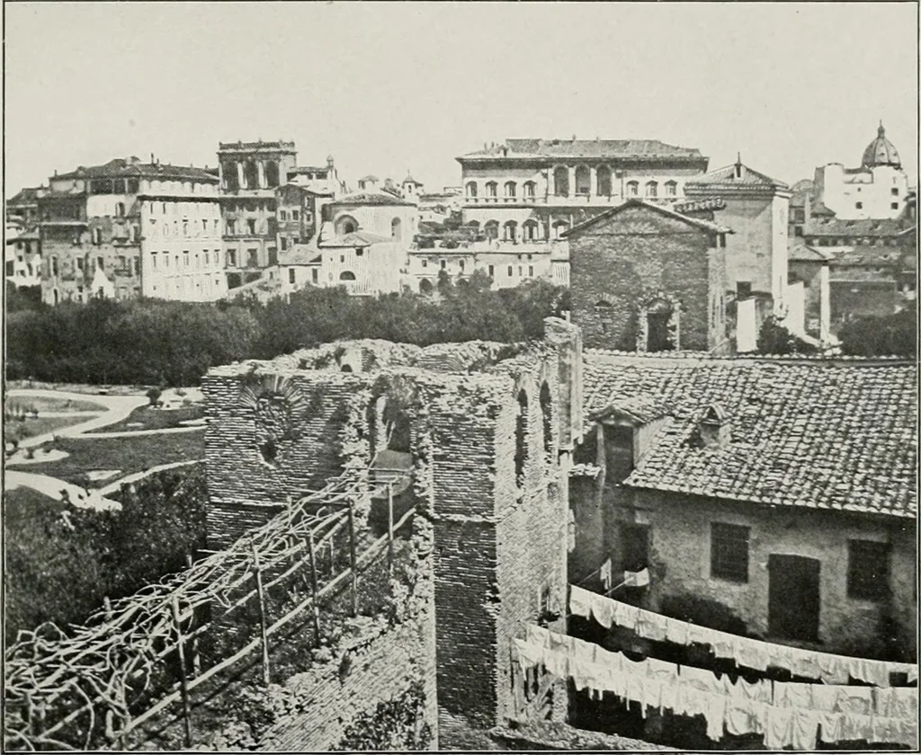 An illustration from The golden days of the renaissance in Rome, from the pontificate of Julius II to that of Paul III, 1906, leaf 368