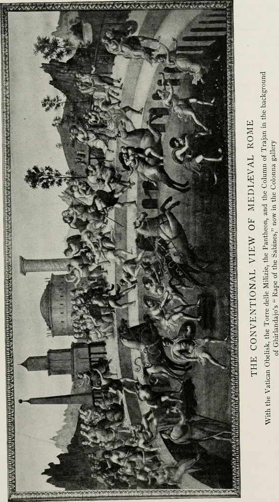 An illustration from The golden days of the renaissance in Rome, from the pontificate of Julius II to that of Paul III, 1906, leaf 46