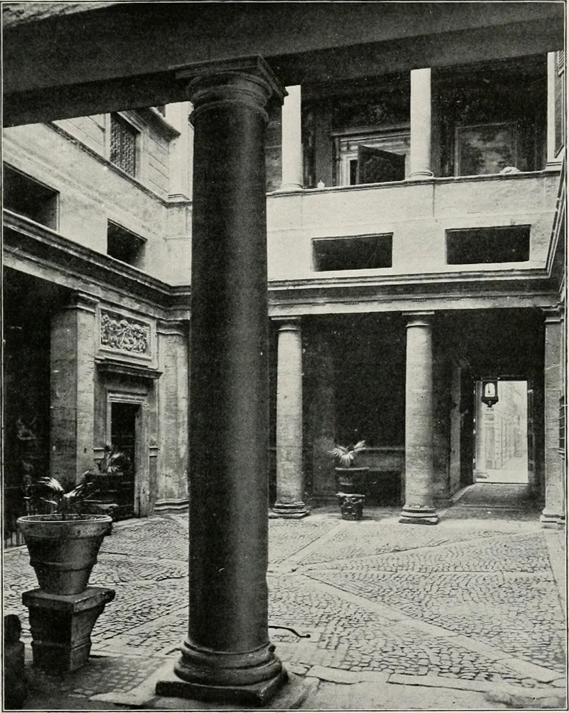 An illustration from The golden days of the renaissance in Rome, from the pontificate of Julius II to that of Paul III, 1906, leaf 68