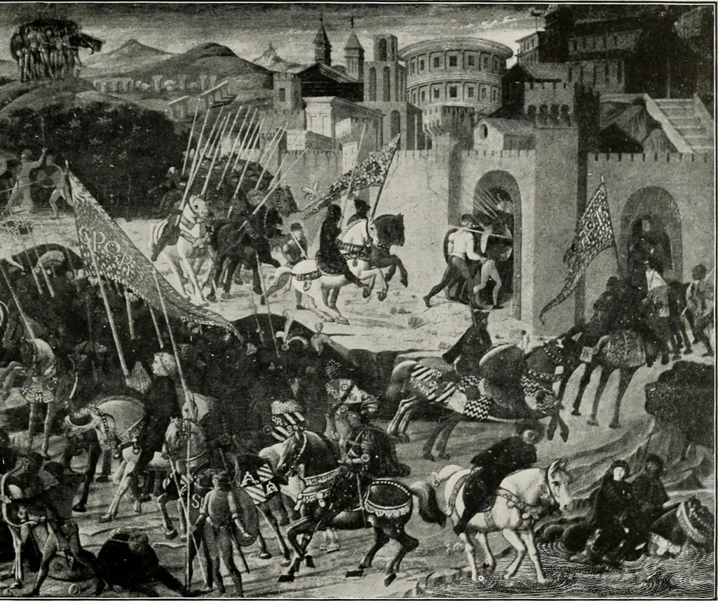 An illustration from The golden days of the renaissance in Rome, from the pontificate of Julius II to that of Paul III, 1906, leaf 78