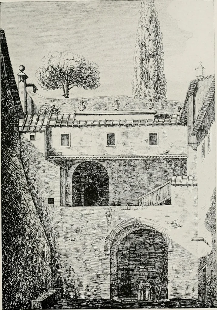 An illustration from The golden days of the renaissance in Rome, from the pontificate of Julius II to that of Paul III, 1906, leaf 96