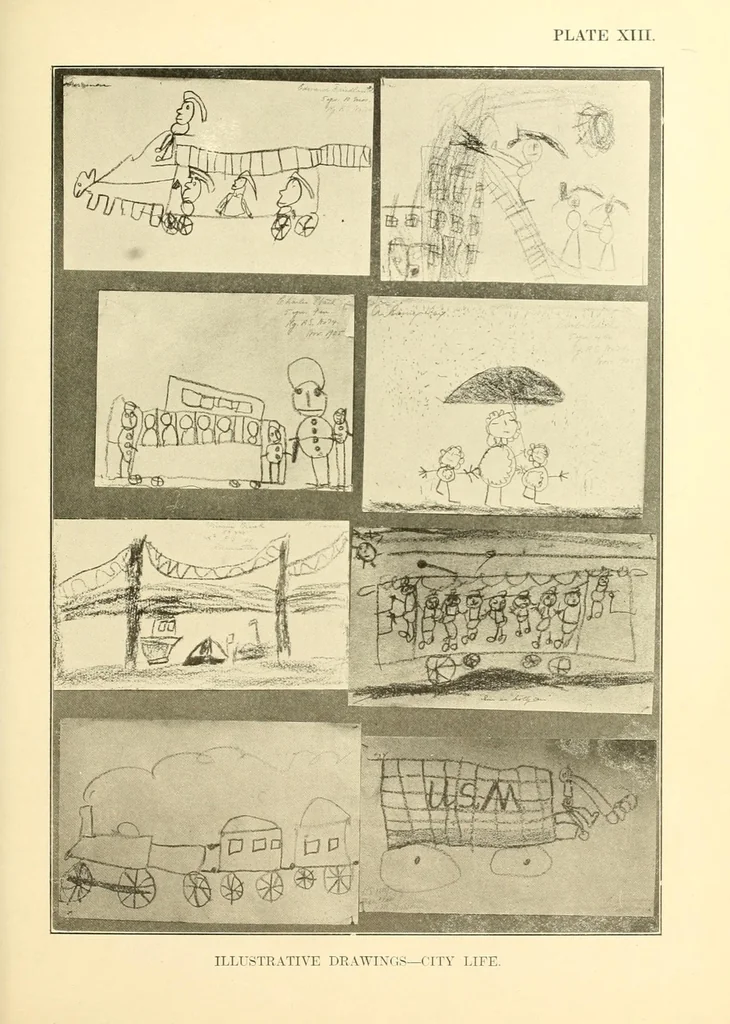 An illustration from Golden jubilee edition of The paradise of childhood, 1910, leaf 71
