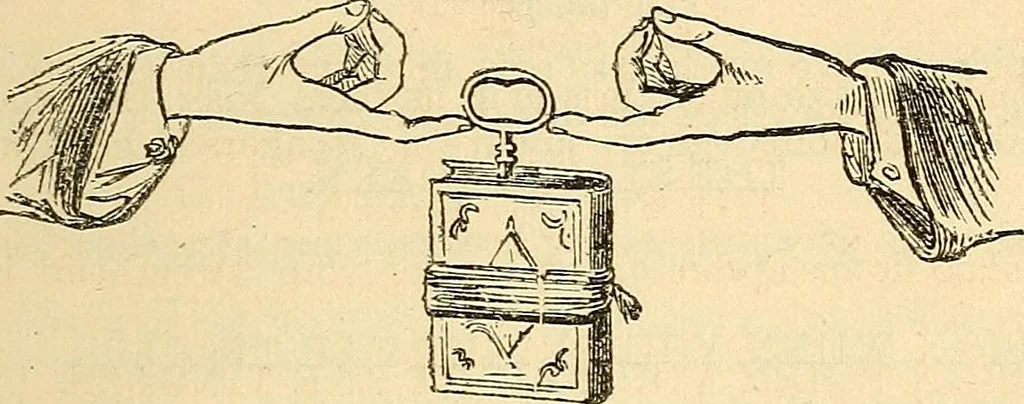 An illustration from The golden wheel dream-book and fortune-teller : being the most complete work on fortune-telling and interpreting dreams ever printed, containing an alphabetical list of dreams, with their interpretation, and the lucky numbers they signify; also explaining how to tell fortunes by the mysterious golden wheel..., 1862, leaf 136