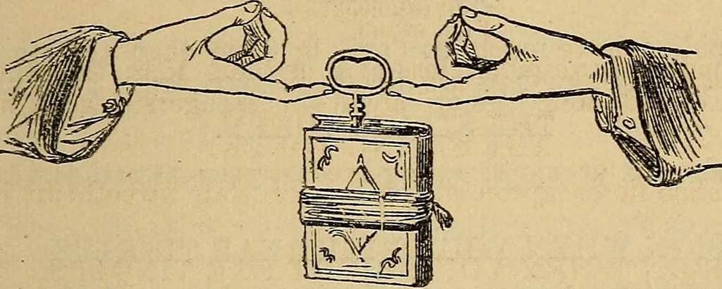 An illustration from The golden wheel dream-book and fortune-teller : being the most complete work on fortune-telling and interpreting dreams ever printed, containing an alphabetical list of dreams, with their interpretation, and the lucky numbers they signify; also explaining how to tell fortunes by the mysterious golden wheel..., 1862, leaf 136