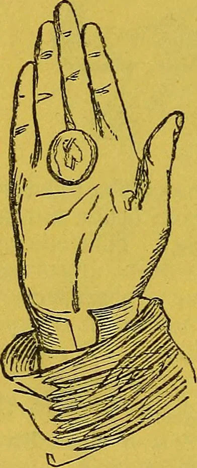 An illustration from The golden wheel dream-book and fortune-teller : being the most complete work on fortune-telling and interpreting dreams ever printed, containing an alphabetical list of dreams, with their interpretation, and the lucky numbers they signify; also explaining how to tell fortunes by the mysterious golden wheel..., 1862, leaf 5