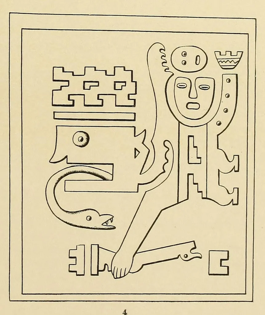 An illustration from The gold treasure of Sigsig, Ecuador, 1924, leaf 35