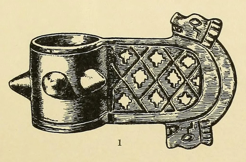 An illustration from The gold treasure of Sigsig, Ecuador, 1924, leaf 35