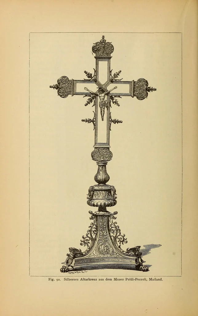 An illustration from Gold und Silber : Handbuch der Edelschmiedekunst, 1888, leaf 182
