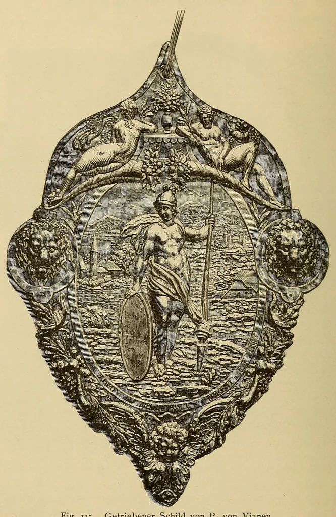An illustration from Gold und Silber : Handbuch der Edelschmiedekunst, 1888, leaf 226