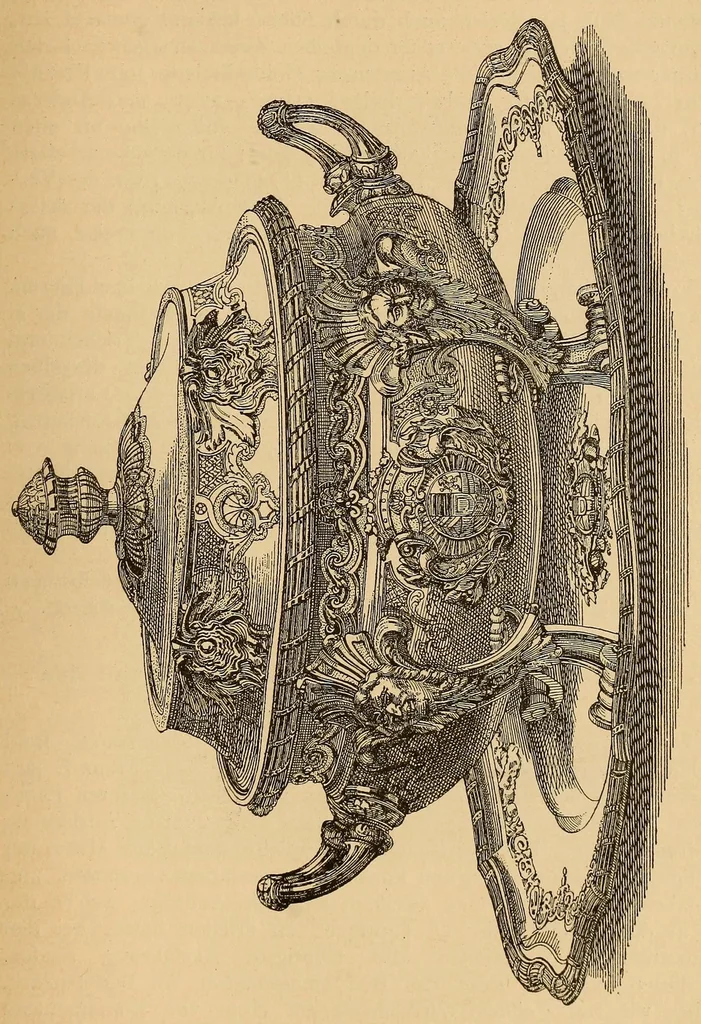 An illustration from Gold und Silber : Handbuch der Edelschmiedekunst, 1888, leaf 259