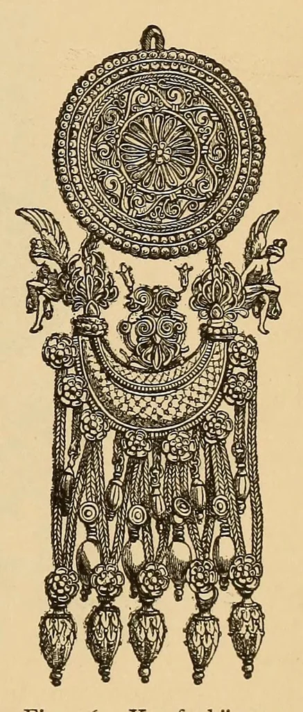 An illustration from Gold und Silber : Handbuch der Edelschmiedekunst, 1888, leaf 69