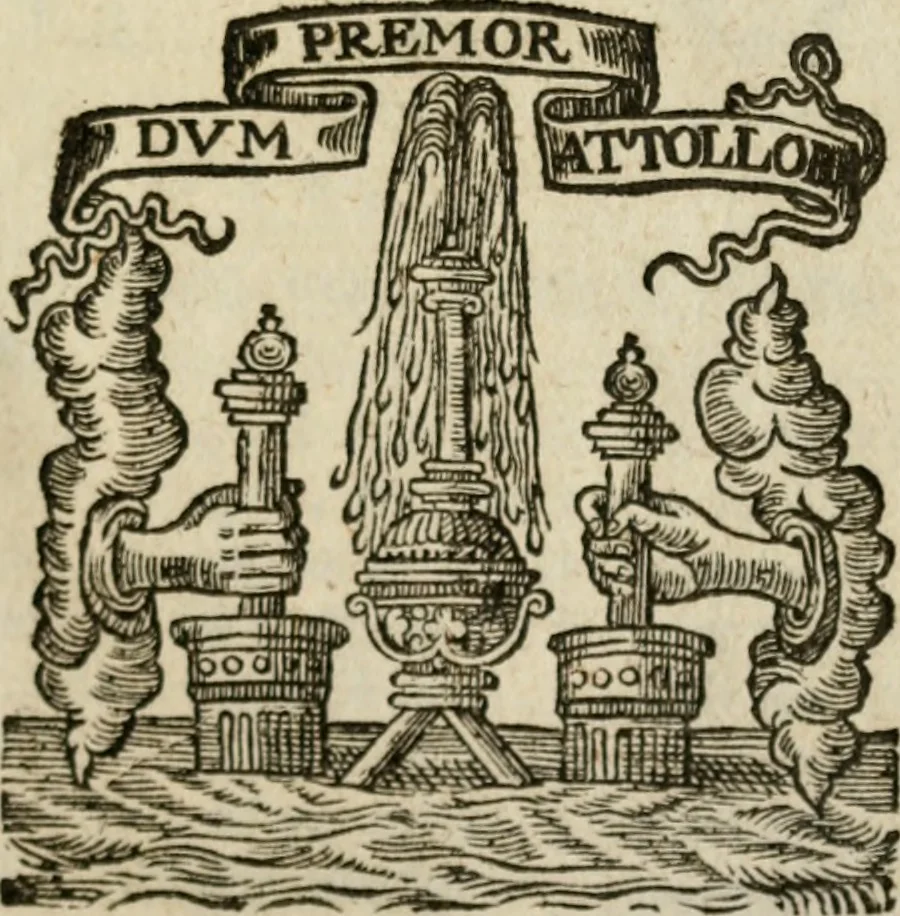 An illustration from Gondibert: an heroick poem, 1651, leaf 8