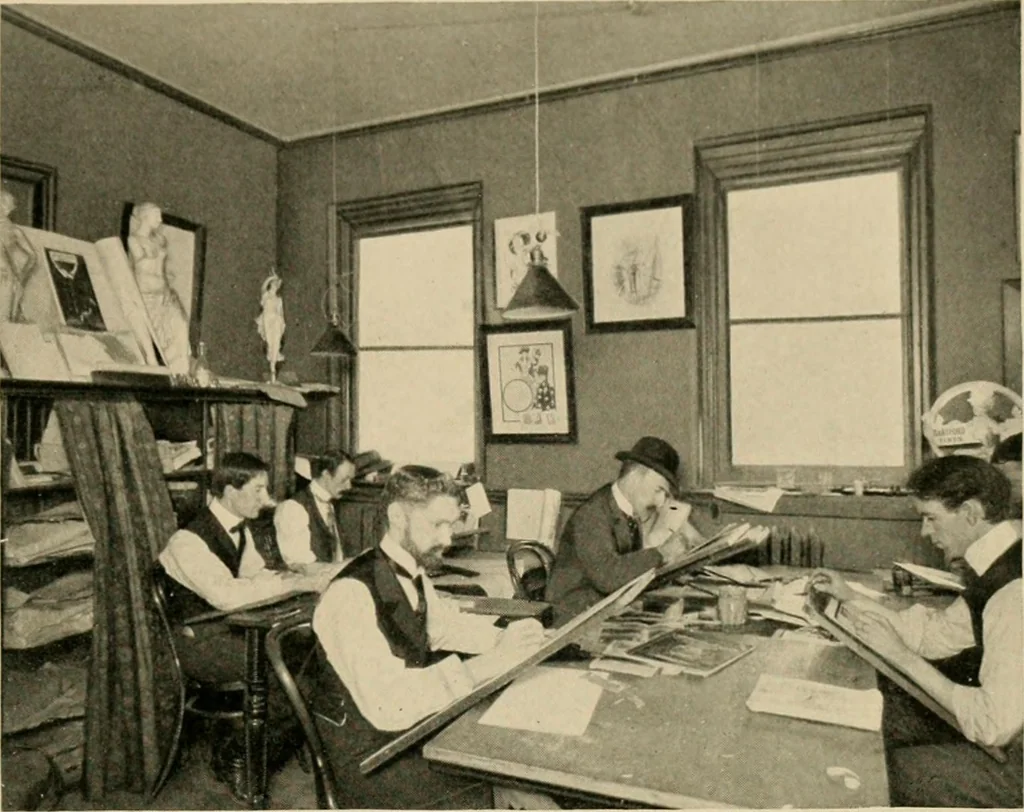 An illustration from Good advertising : and where it is made, 1905, leaf 25