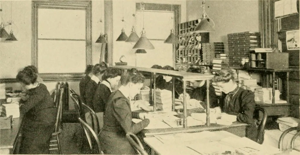 An illustration from Good advertising : and where it is made, 1905, leaf 34