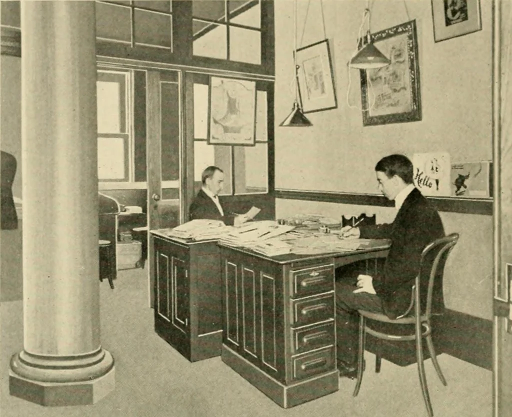 An illustration from Good advertising : and where it is made, 1905, leaf 38