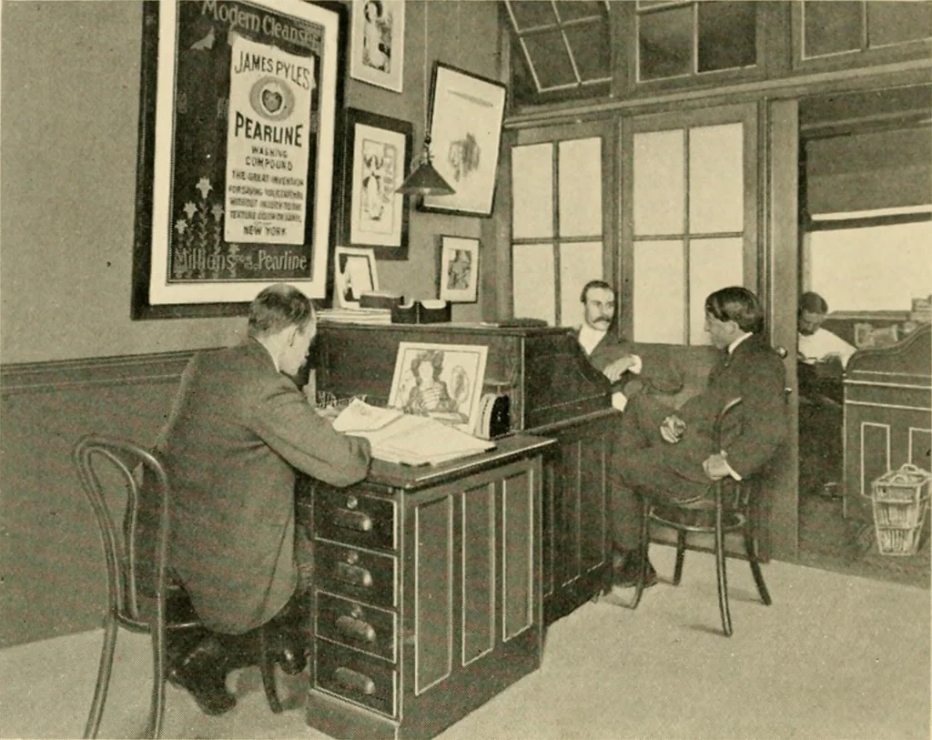 An illustration from Good advertising : and where it is made, 1905, leaf 40
